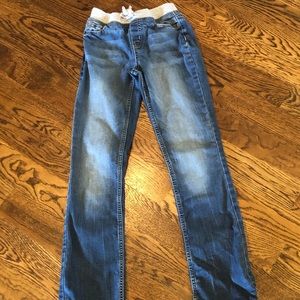 Justice Size 14 slim knit waist bootcut jeans